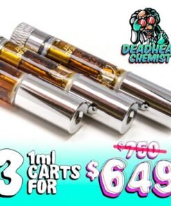 Buy Deadhead Chemist DMT 3 Cartridges 1mL